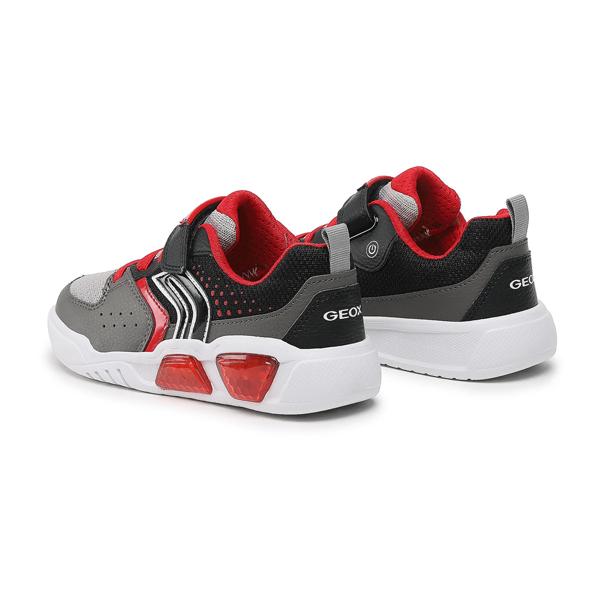 J ILLUMINUS B. A - TES+GBK BOT Кроссовки GREY/RED