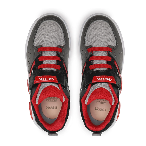J ILLUMINUS B. A - TES+GBK BOT Кроссовки GREY/RED