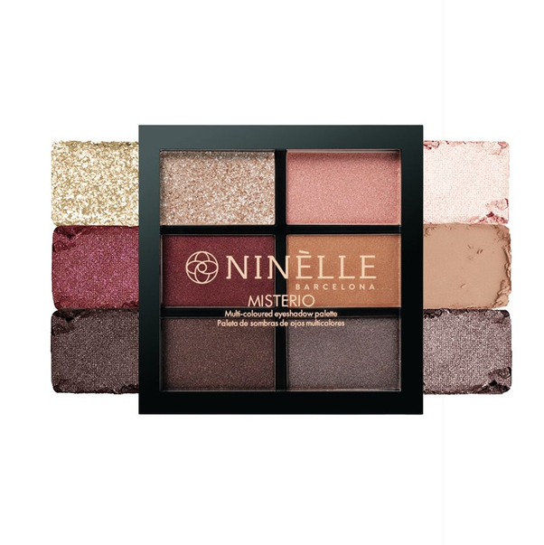 MULTI-COLOURED EYESHADOW PALETTE MISTERIO 528 Мультицветная палетка теней для век