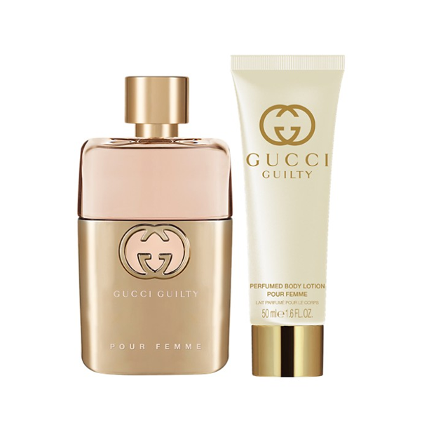 GUILTY POUR FEMME Набор (Парфюмерная вода 50 мл + лосьон для тела 50 мл)