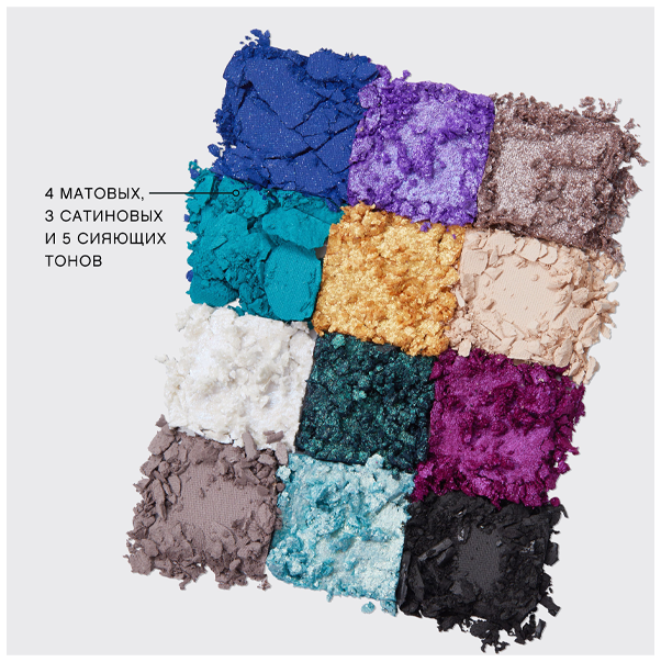 HISTORIES INFERNALES "JARDIN ENCHANTE" Палетка теней