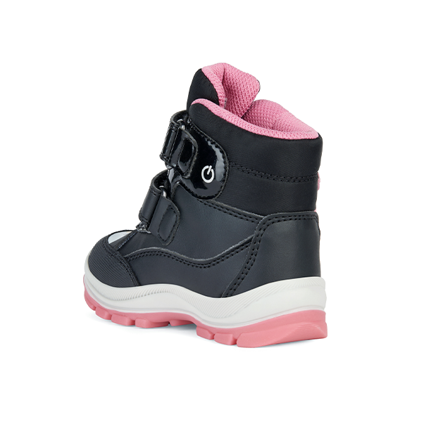 B FLANFIL G. B ABX A - GBK+NYL Сапоги на девочек WARM LINING BLACK/FUCHSIA