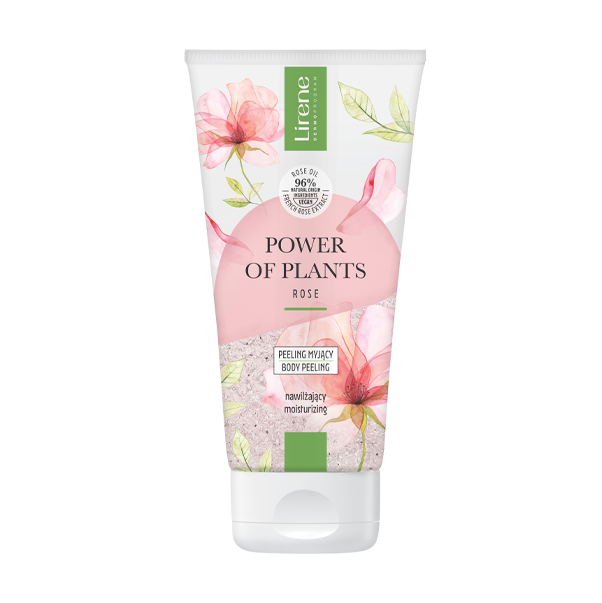 POWER OF PLANTS РОЗА Увлажняющий пилинг для тела
