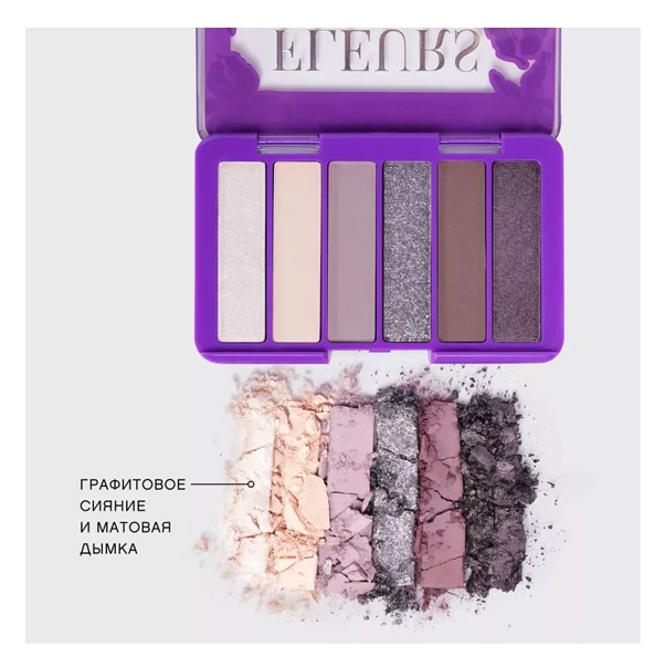FLEURS NATURELLES IRIS Палетка теней для век